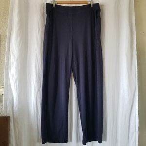 Pure Jill | Eco-Terry Wide-Leg Pants